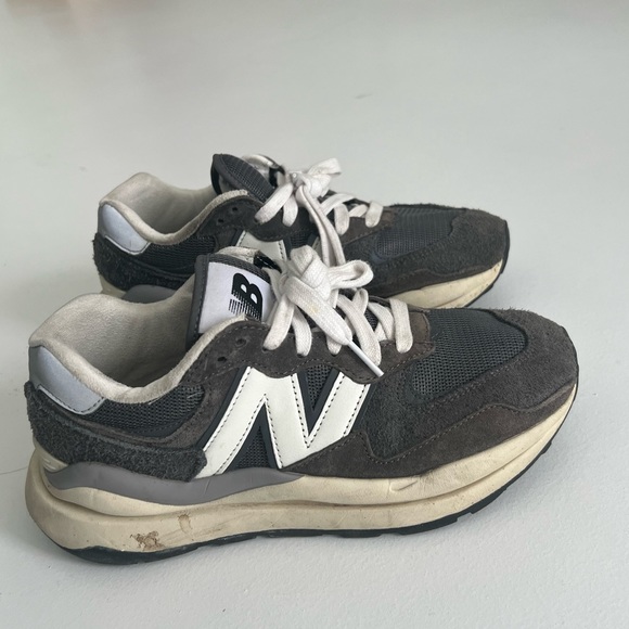 New balance 57/40 grey dad shoe sneaker - Picture 2 of 5